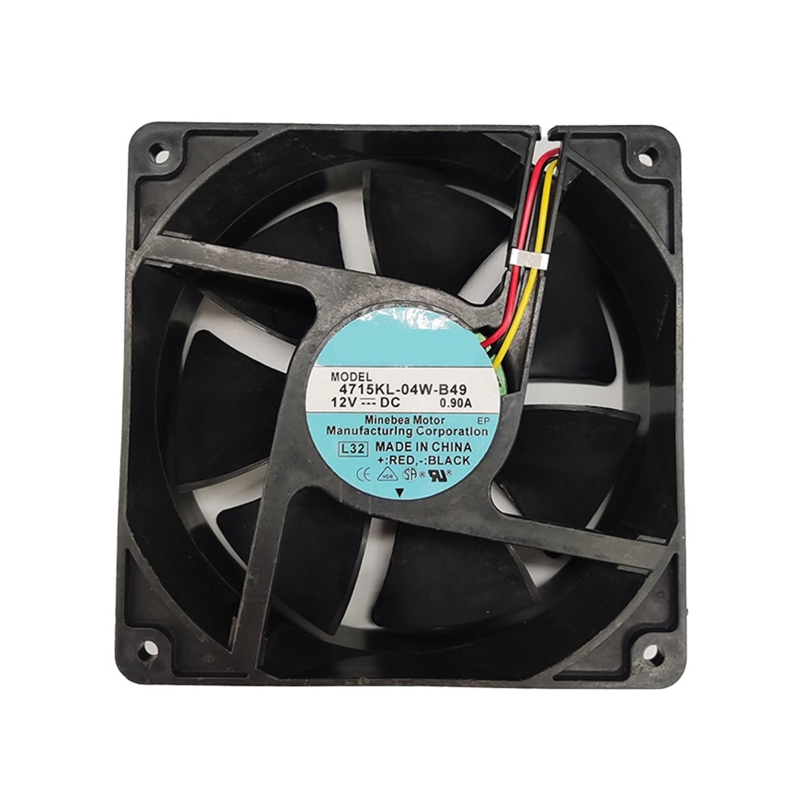 OSHZIKJII 4715KL-04W-B49 12VDC 0.90A12cm DC cooling fan
