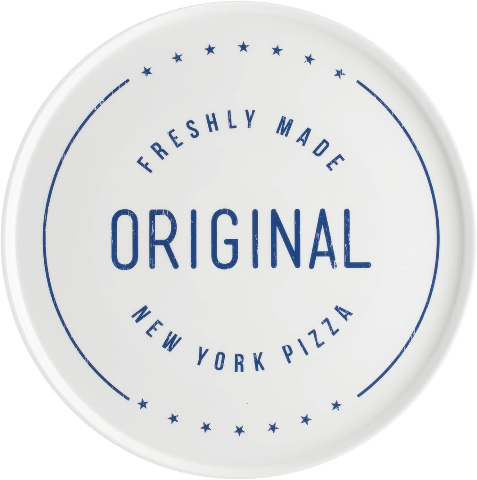 Typhoon World Foods 31 cm Porcelain New York Pizza Plate