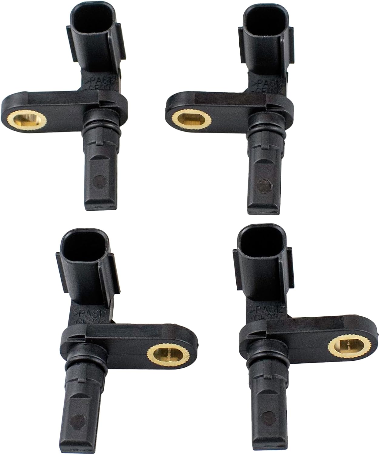 Ruizure ABS Wheel Speed Sensors Front Rear Left Right for 2007-2017 Toyota Tundra - 4PCS Set ALS1790 ALS1791