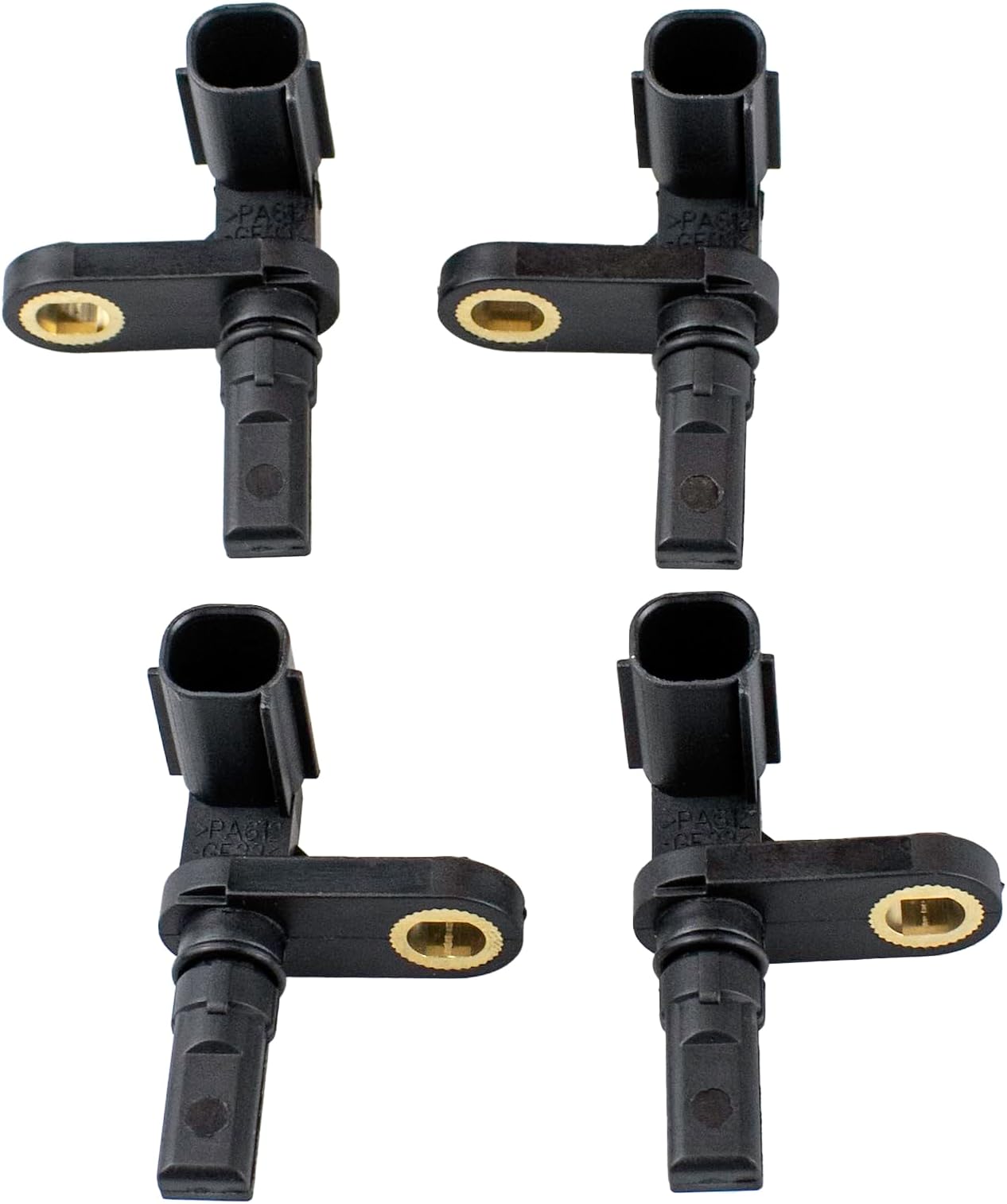 ABS Wheel Speed Sensor Front Rear Left Right fit for 07-17 Toyota Tundra, 2007 2008 2009 2010 2011 2012 2013 2014 2015 2016 2017, Driver and Passenger Side, ALS1790 ALS1791, 4pcs