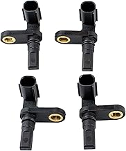ABS Wheel Speed Sensor Front Rear Left Right fit for 07-17 Toyota Tundra, 2007 2008 2009 2010 2011 2012 2013 2014 2015 2016 2017, Driver and Passenger Side, ALS1790 ALS1791, 4pcs