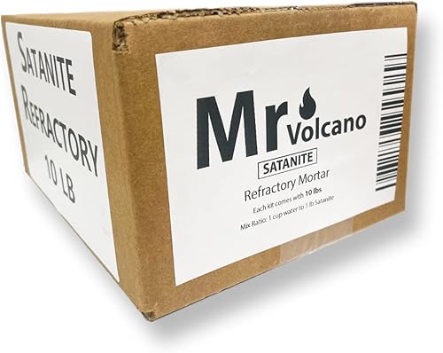 Miniatura 2 de Satanita refractaria 10 libras para manta de cerámica que alinea el mortero de 3200 grados