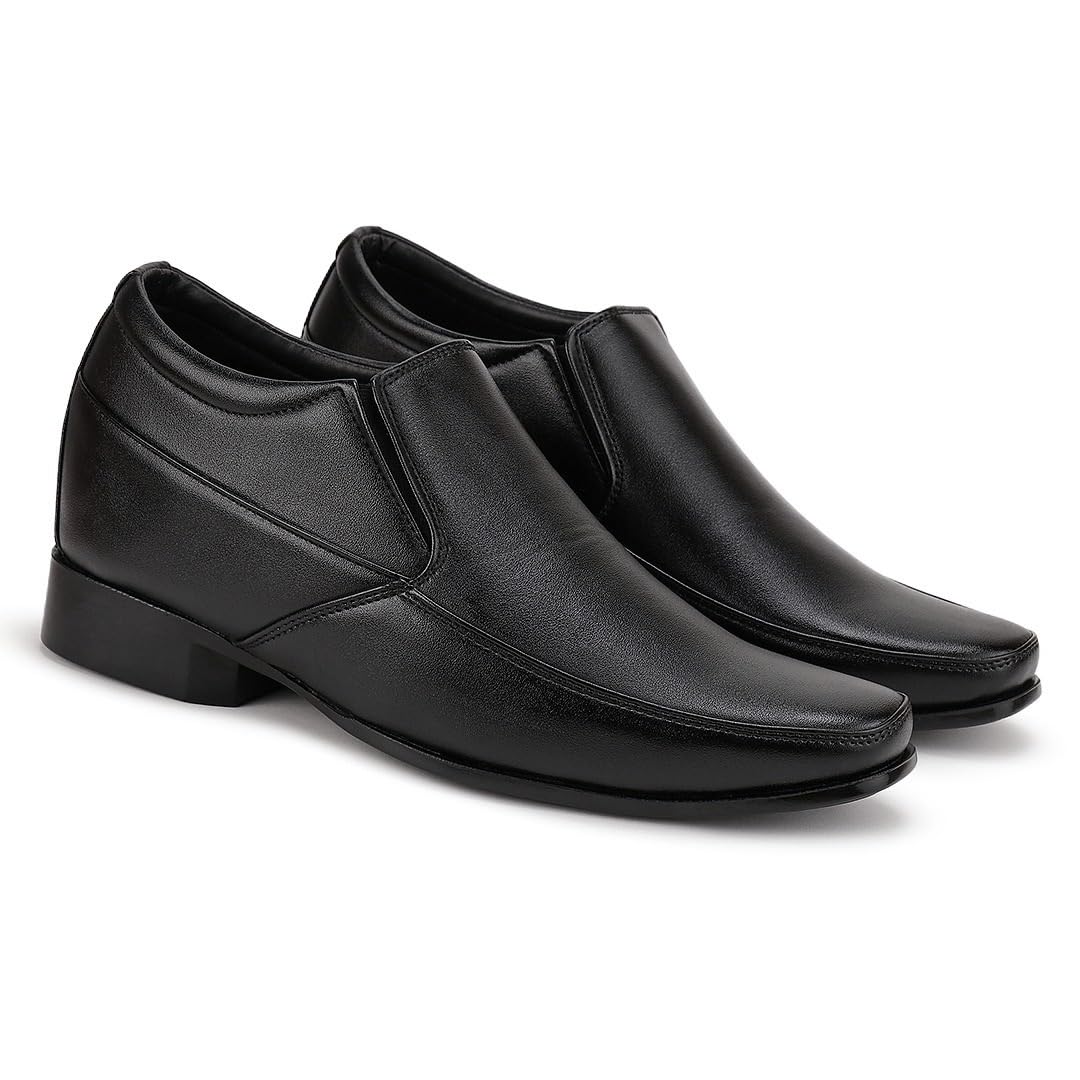 BERSACHE Mens & Boys Comfortable Stylish Trending Formal Shoe Derby for Men Black (B0BJ7DZDQQ) Amazon Price History, Amazon Price Tracker