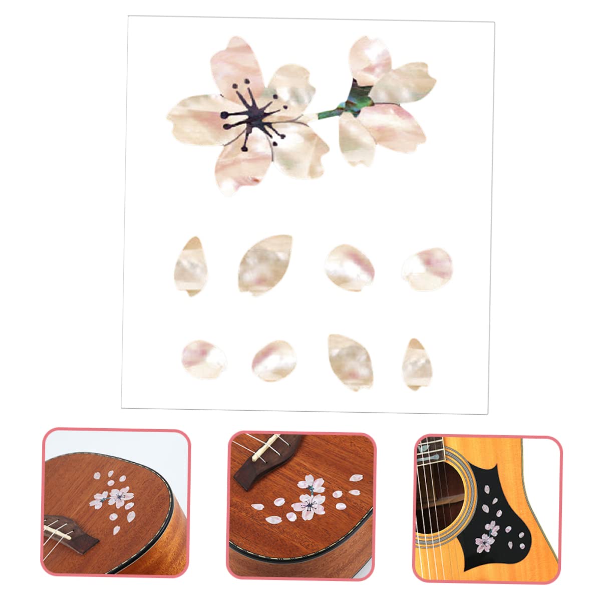 Autocollants Manche Basse - 2 Stickers Notes De Musique Pour Apprentissage (30x8 Cm) - 9