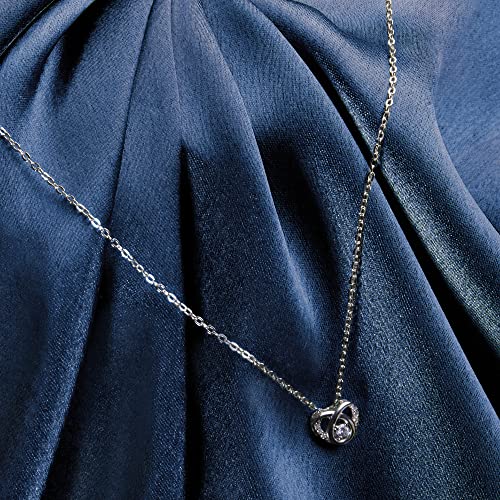 GIVA 925 Sterling Silver Interlocked Heart Pendant with Link Chain | Gifts for Girlfriend, Gifts for Women and Girls |With Certificate of Authenticity and 925 Stamp | 6 Month Warranty* 3 61SNrDI3uCL. SL500