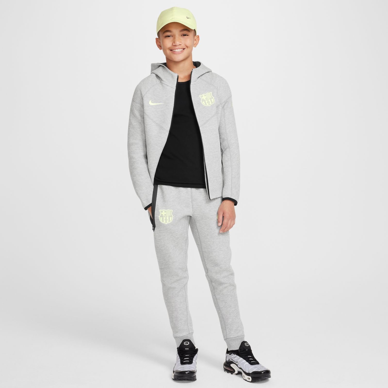 NIKE Fcb B Nsw Tech Flc Pant - Spodnie Chłopcy