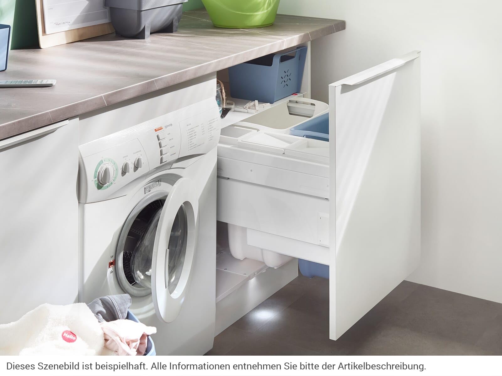 Hailo Laundry Carrier 450-3270461 Einbau Wäschesammler