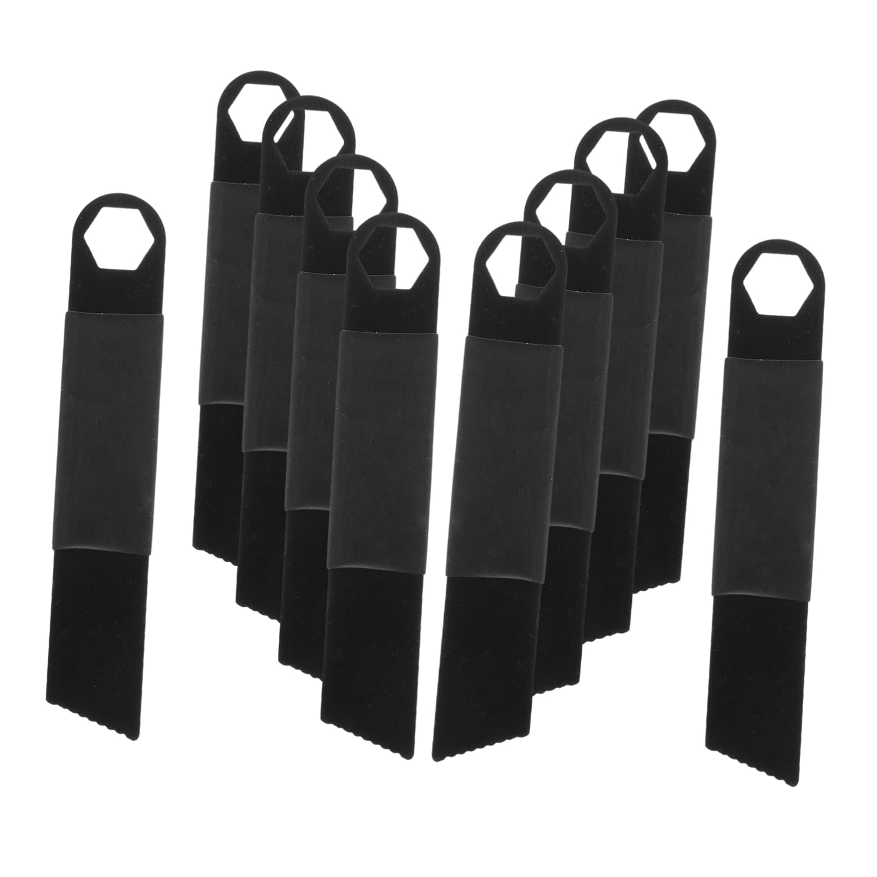 BESPORTBLE Survival Fire Starter Scrapers 10pcs Flint Steel Rods for Quick Ignition Camping Hiking Emergency Preparedness