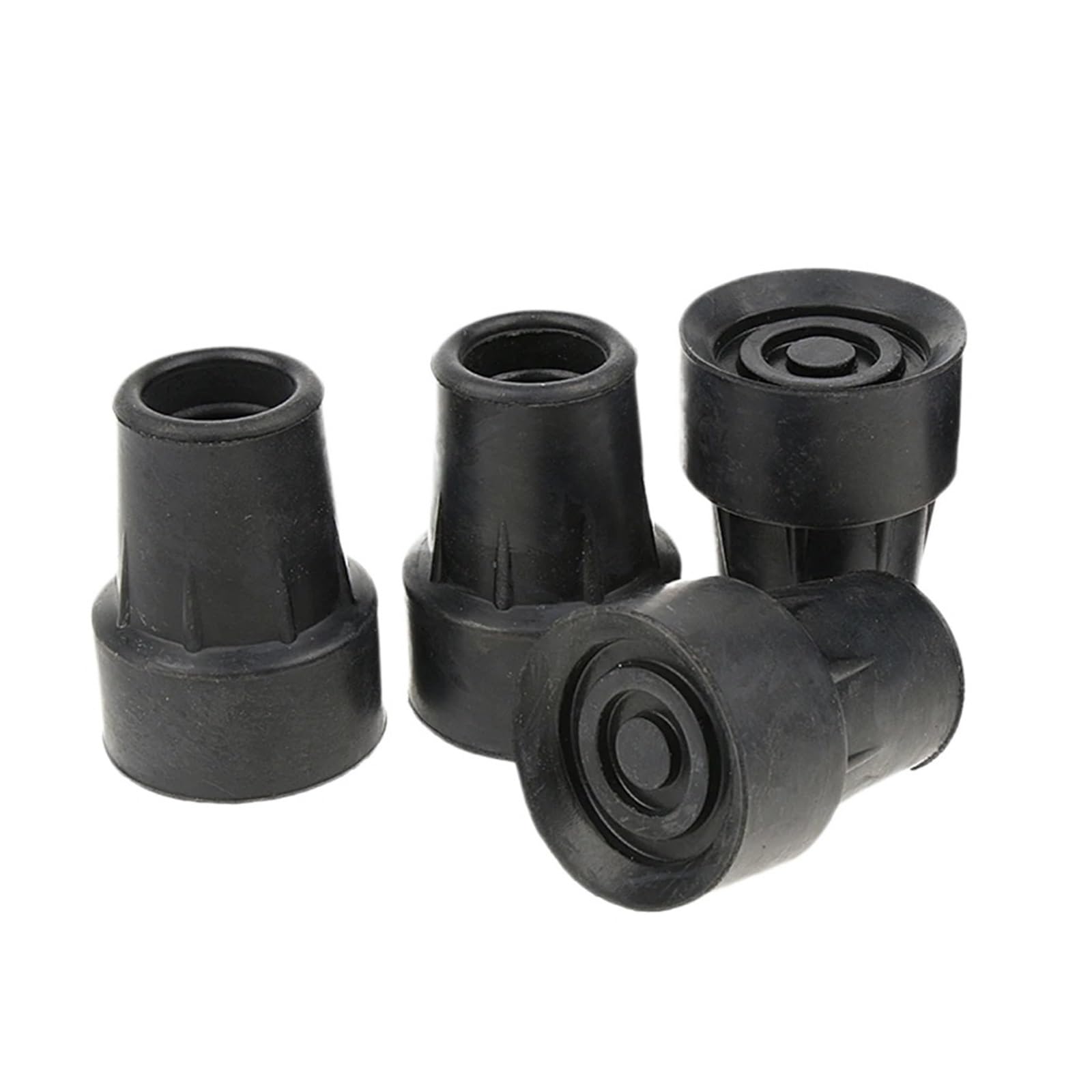 Gumowe ochraniacze na laski 12 szt. Uniwersalne końcówki lasek o średnicy 16–19 mm(19mm)
