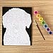ArtSkills Paint by Number Kit for Kids - Vibrant Acrylic Paint by Number Puppy Dog Kit - 8.5