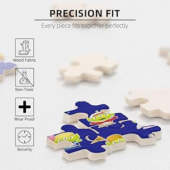 Amazon.co.jp: トイストーリー エイリアン ジグソーパズル 木製