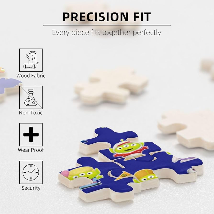 トイストーリー エイリアン ジグソーパズル 1000ピース　モノクロ トイストーリー エイリアン ジグソーパズル 1000ピース モノクロ