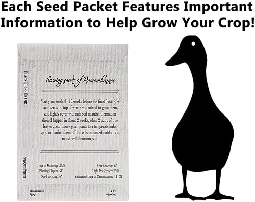 Miniatura 2 de Juego de 50 semillas Forget-Me-Not, selladas individualmente, paquetes de semillas diseñados especialmente, semillas sin OMG y reliquia, celebra la