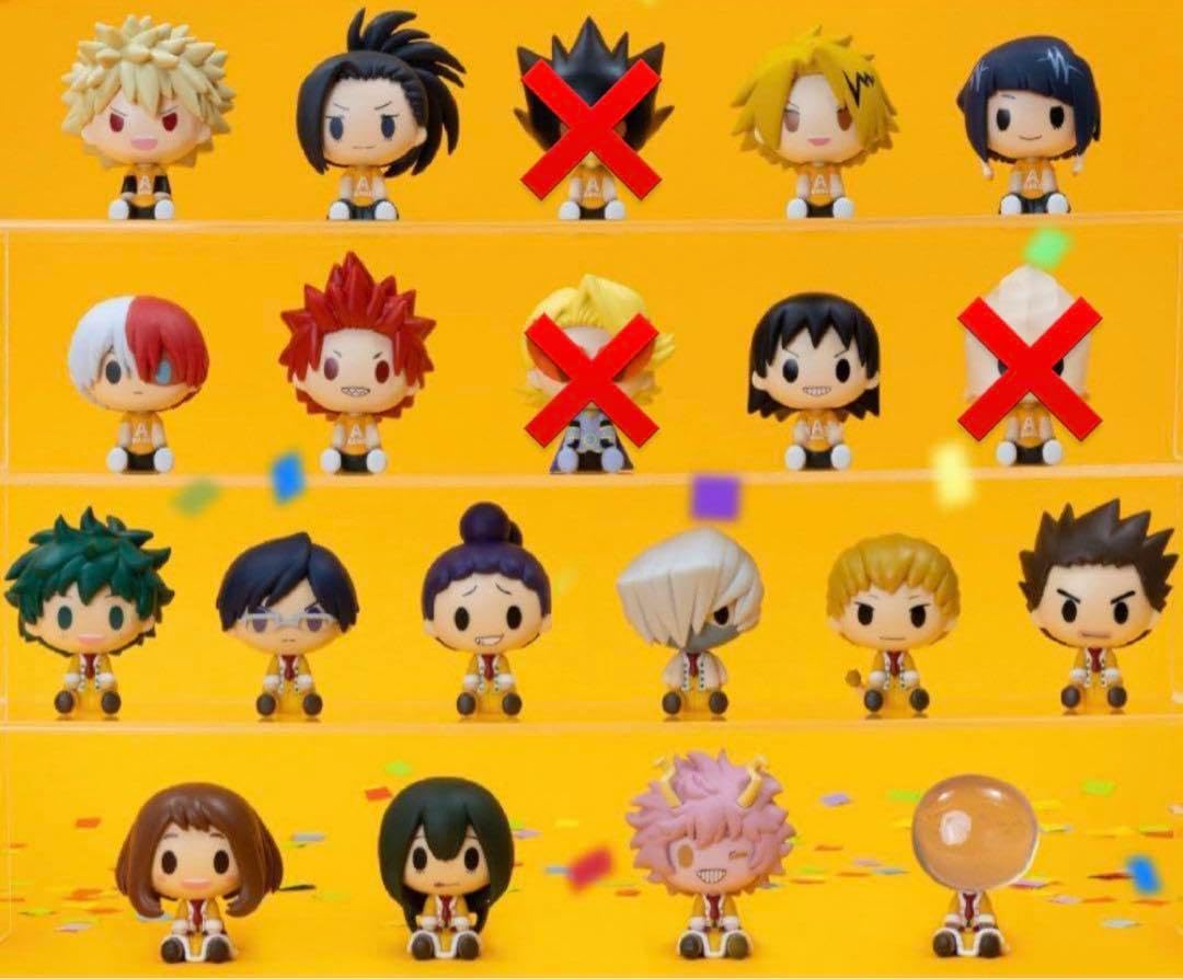 状態確認用②】ヒロアカ一番くじ ちょこのっこフィギュア 20体 ヒロアカ