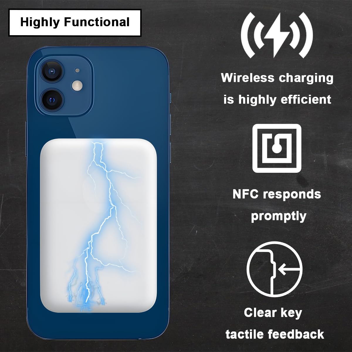 Amazon.co.jp: ZHUROUPU ワイヤレス充電チップ NFCコイル付き