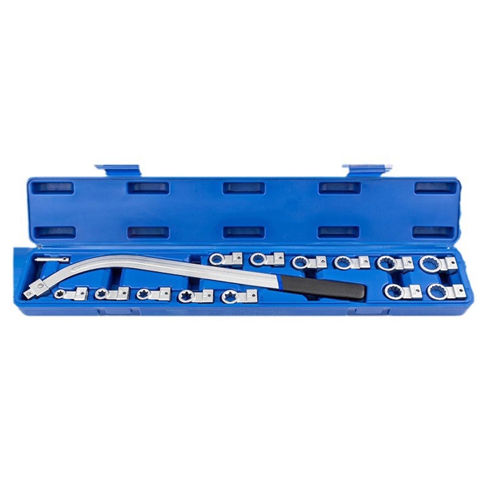 Fyearfly Jeu de clés à poulie tendeur de moteur, kit d'outils de courroie CR-V, 13 pièces, boîte à outils