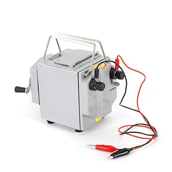Insulation Resistance Tester, Portable 1000M 1000V 120 RPM Resistance Metal Shell Meter Tester Hand Crank