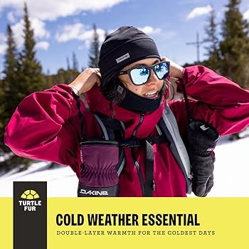 Amazon.com : Turtle Fur Original Fleece Neck Warmer, Black - One