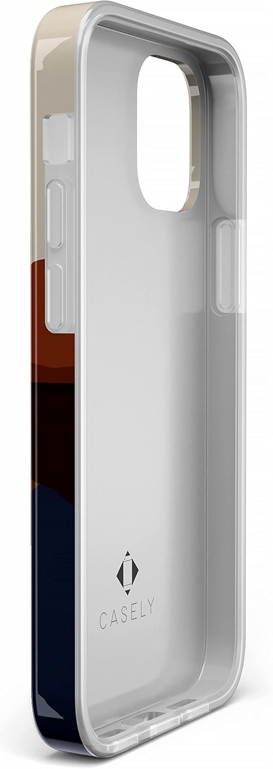 Casely iPhone 11 Case | Opposites Attract | Day & Night Mountains | Classic Ultra Slim Design