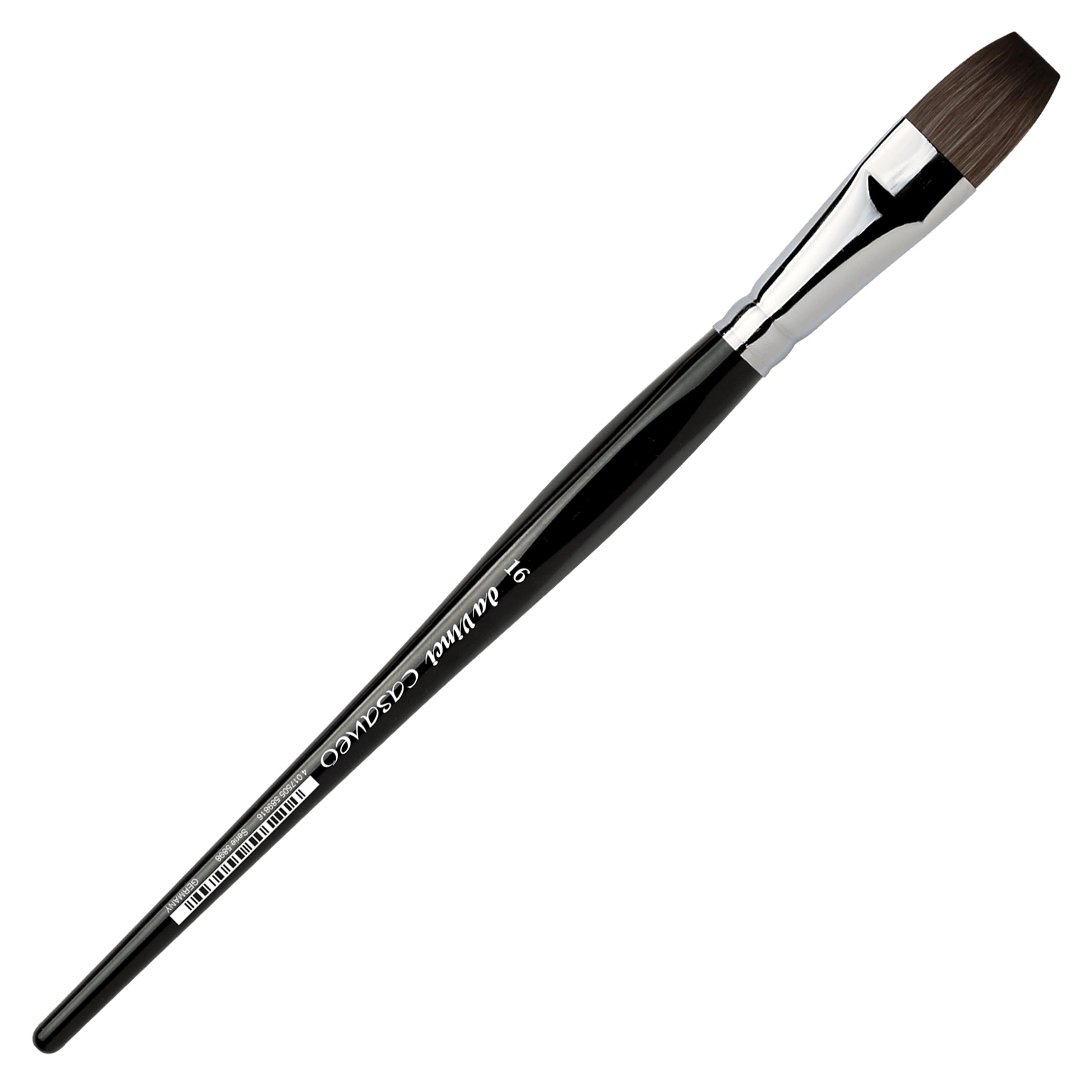 da Vinci, CASANEO, Pincel para Acuarela, Fibras sintéticas, Pincel para Artistas, Pintura Acuarela, Pinturas acrílicas líquidas, Fabricado en Alemania, Redondo, tamaño 10