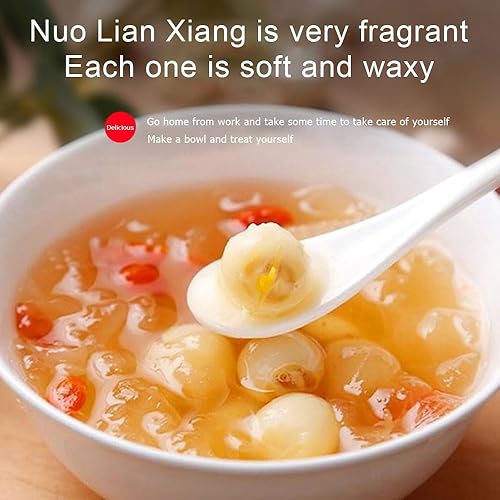 Miniatura 8 de Semilla de loto blanco seco 10.58 oz Semilla de loto seca hueca 10.58 oz