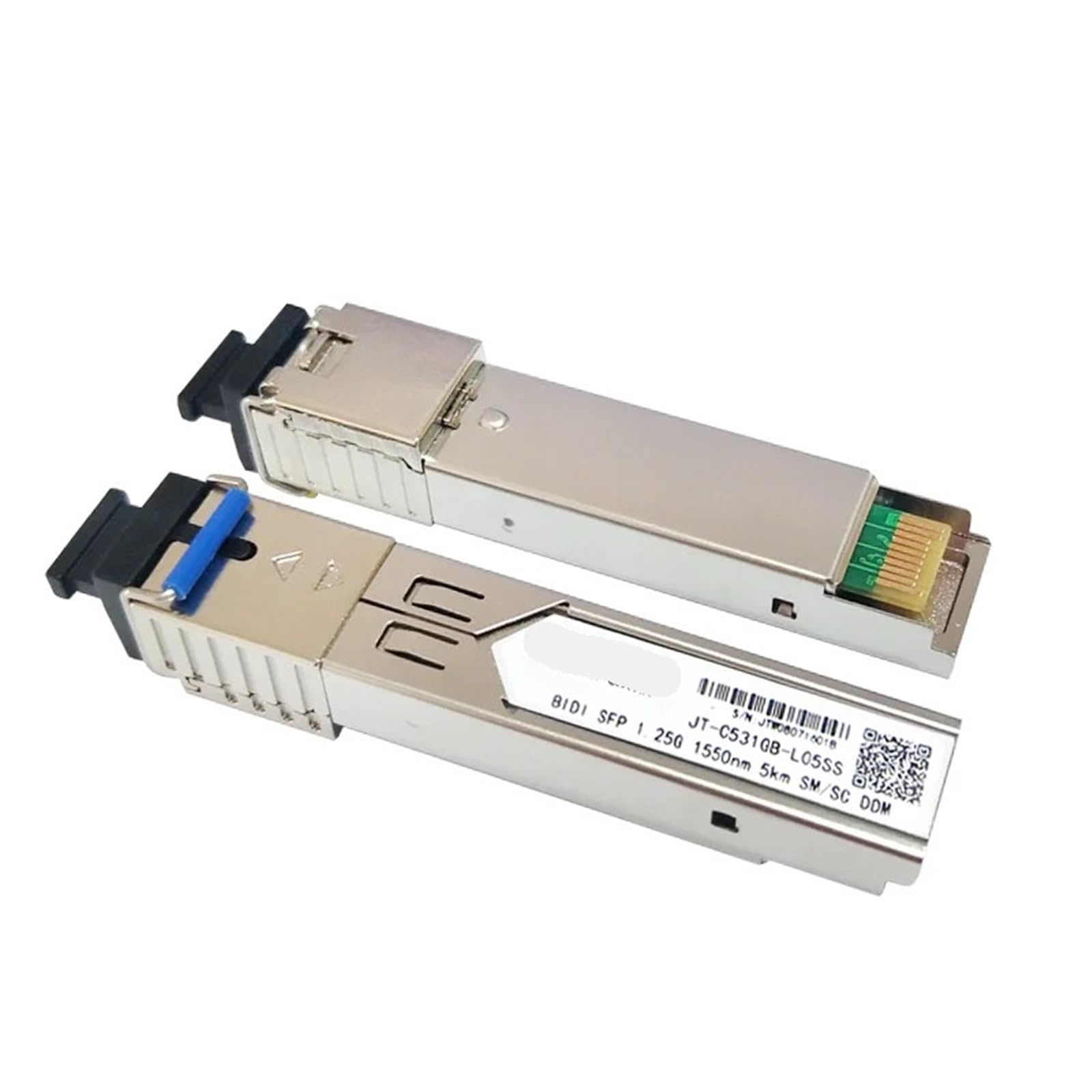 5 pares de transceptores ópticos de fibra única SFP Gigabit de 1 Gb SC 5 KM/20 KM compatibles con interruptor Ethernet (5 pares de 5 km)