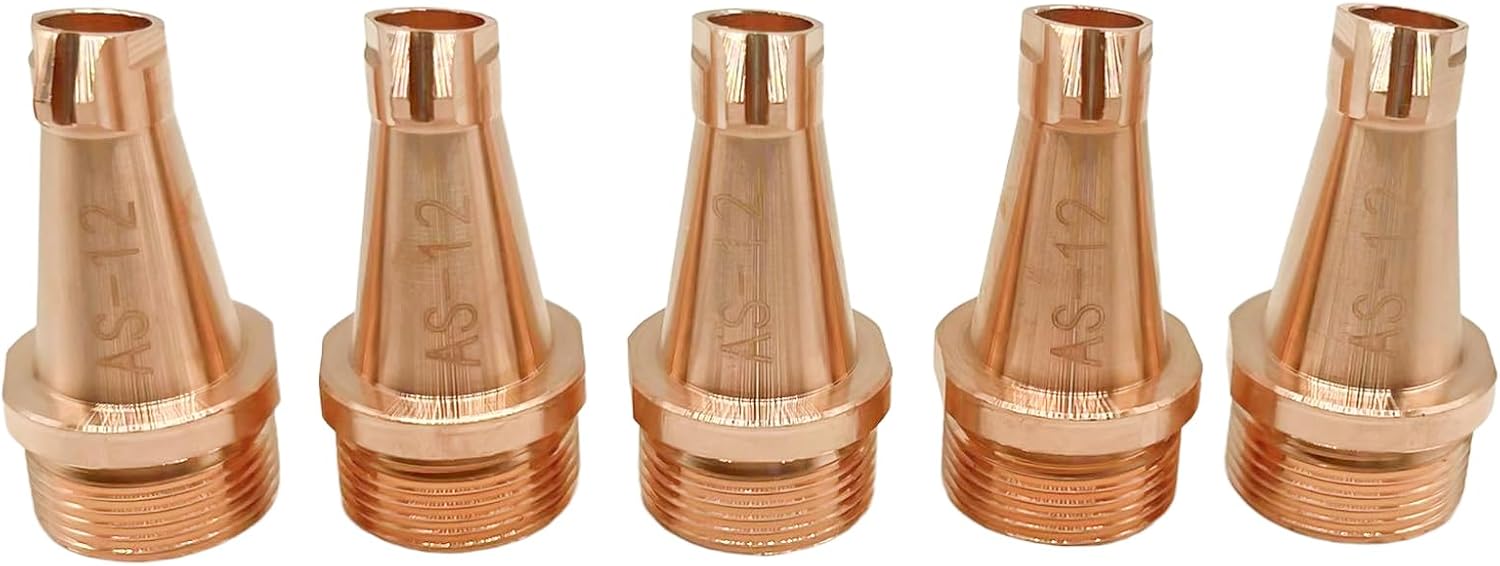 5Pcs AS-12 Laser Welding Nozzle Laser Nozzles Laser Welder Accessories for Laser Welding Gun Head Welding Machine