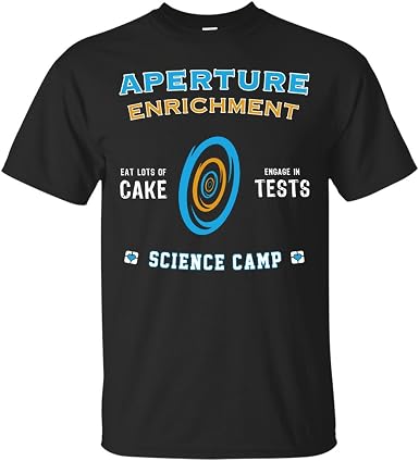 ScienceTee Aperture Science Camp Gifts 