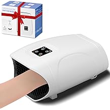 جهاز تدليك اليد TipTalk بالحرارة والضغط، جهاز تدليك يدوي كهربائي لاسلكي لالتهاب المفاصل ومتلازمة النفق الرسغي، هدايا للرجال والنساء