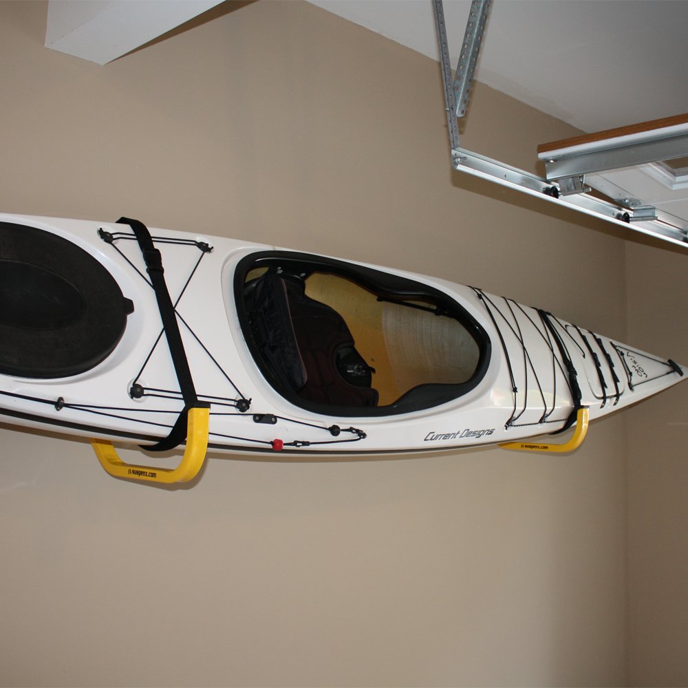 Suspenz Kayak Canoe SUP Storage Hanger For Garage Wall