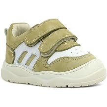 Schaggy Hakiki Deri Ye il Bebek Spor Ayakkab