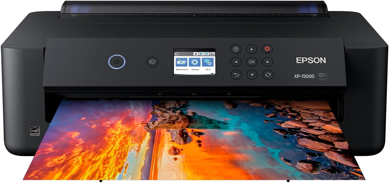 Epson Expression Photo HD XP-15000 Wireless Color Wide-Format Printer, Amazon Dash Replenishment Ready