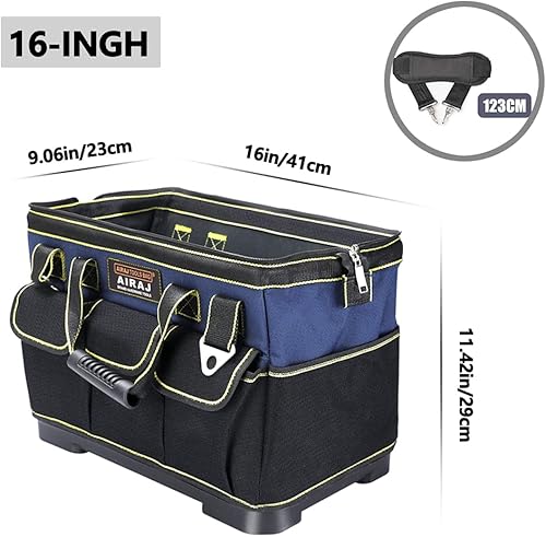 Miniatura 2 de AIRAJ - Bolsa de herramientas para hombre con correa de hombro ajustable, color azul