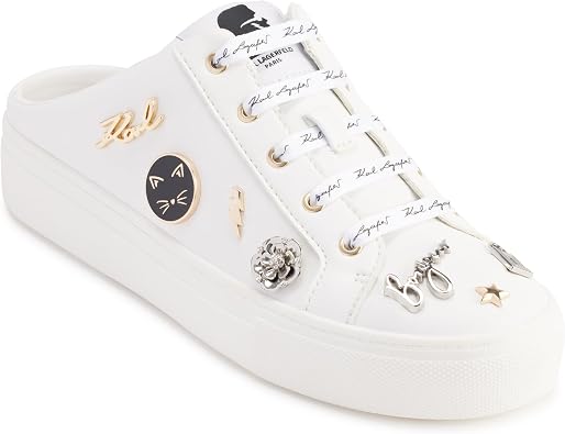 KARL LAGERFELD Women's Cordelia Slip-on Sneaker Mules
