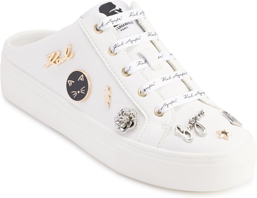 KARL LAGERFELD Women's Cordelia Slip-on Sneaker Mules