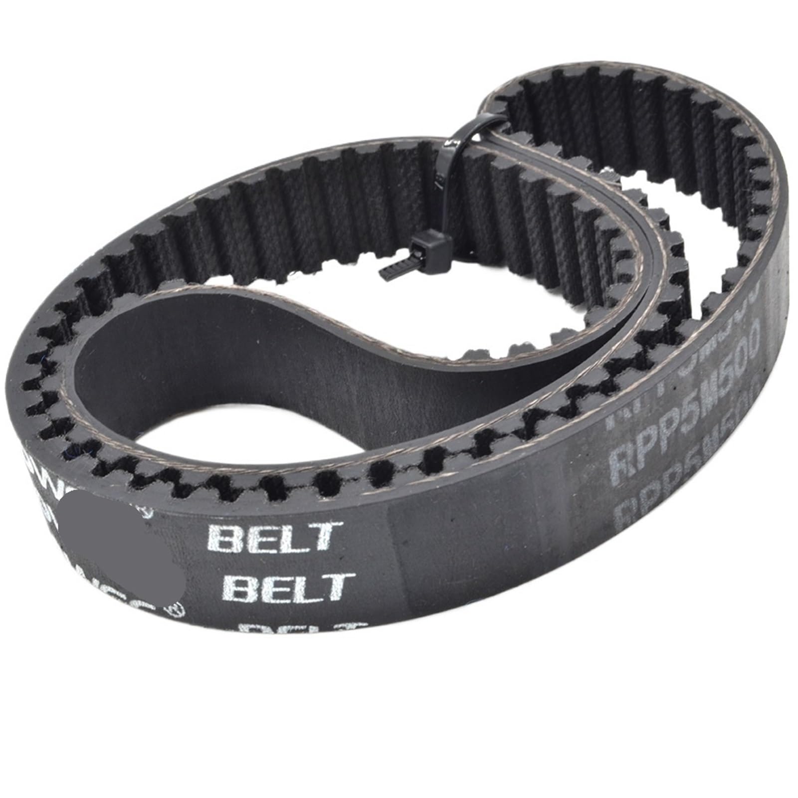 RPP5M P5M Correa de distribución Lp= 390 395 400 420 425 430 440 450 490 500 520 530 525 Ancho 10/12 mm Caucho(430-P5M-(86 Teeth),2PCS_12MM)