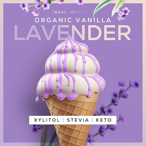 Miniatura 5 de Ideal Infusion B-Bomb Lush Biotin Liquid Spray: Vainilla de lavanda orgánica - 5000mcg, vitamina para el crecimiento del cabello para grosor y