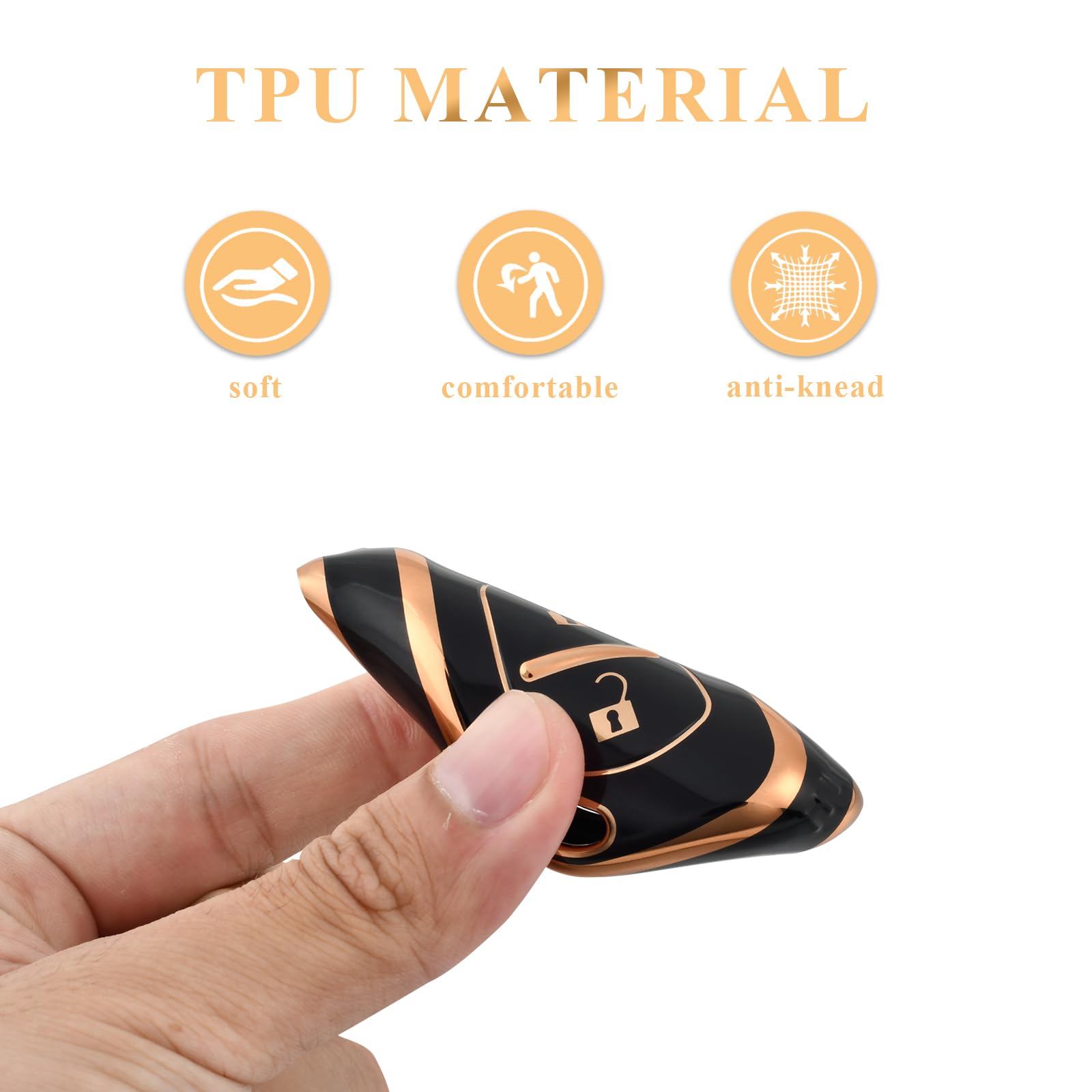 Guscio Silicone Per Chiave Auto - Compatibile Renault Trafic, Opel Vivaro, Nissan Primastar - Nero - Foto 9