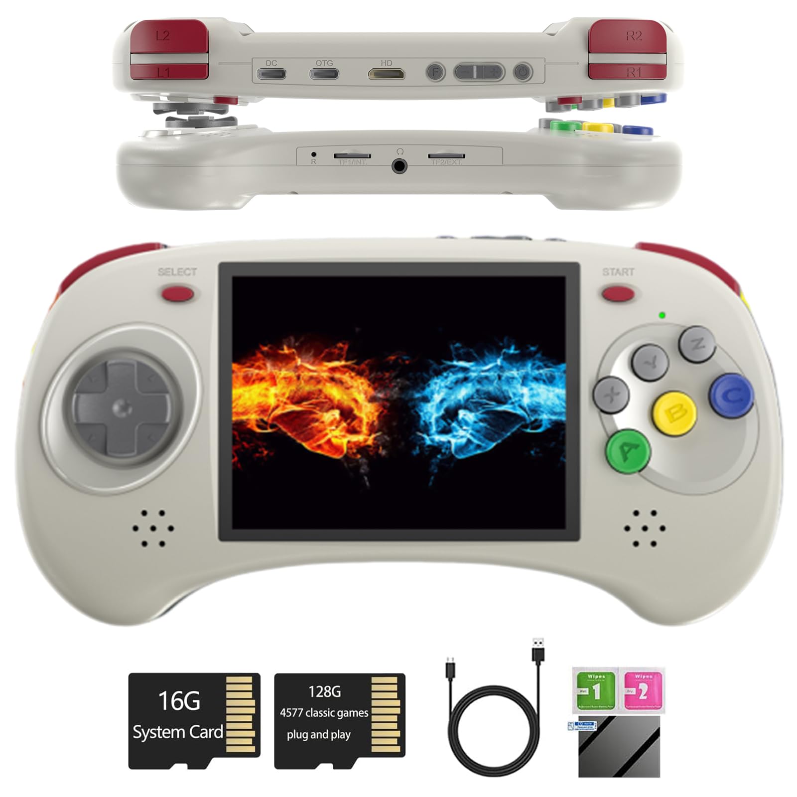 Amazon.com: RG ARC-D Retro Handheld Game Console Linux and Android 