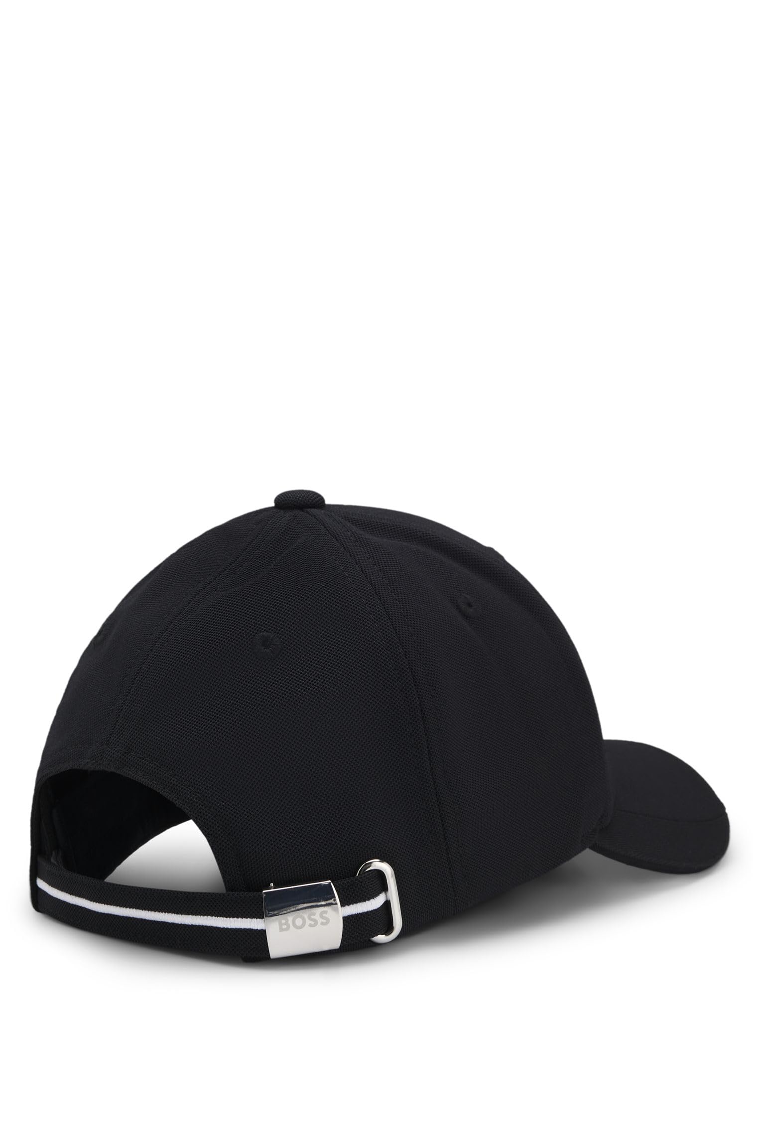 BOSS Herren Cap-US-1 Sechs-Bahnen-Cap aus Piqué mit Logo-Stickerei
