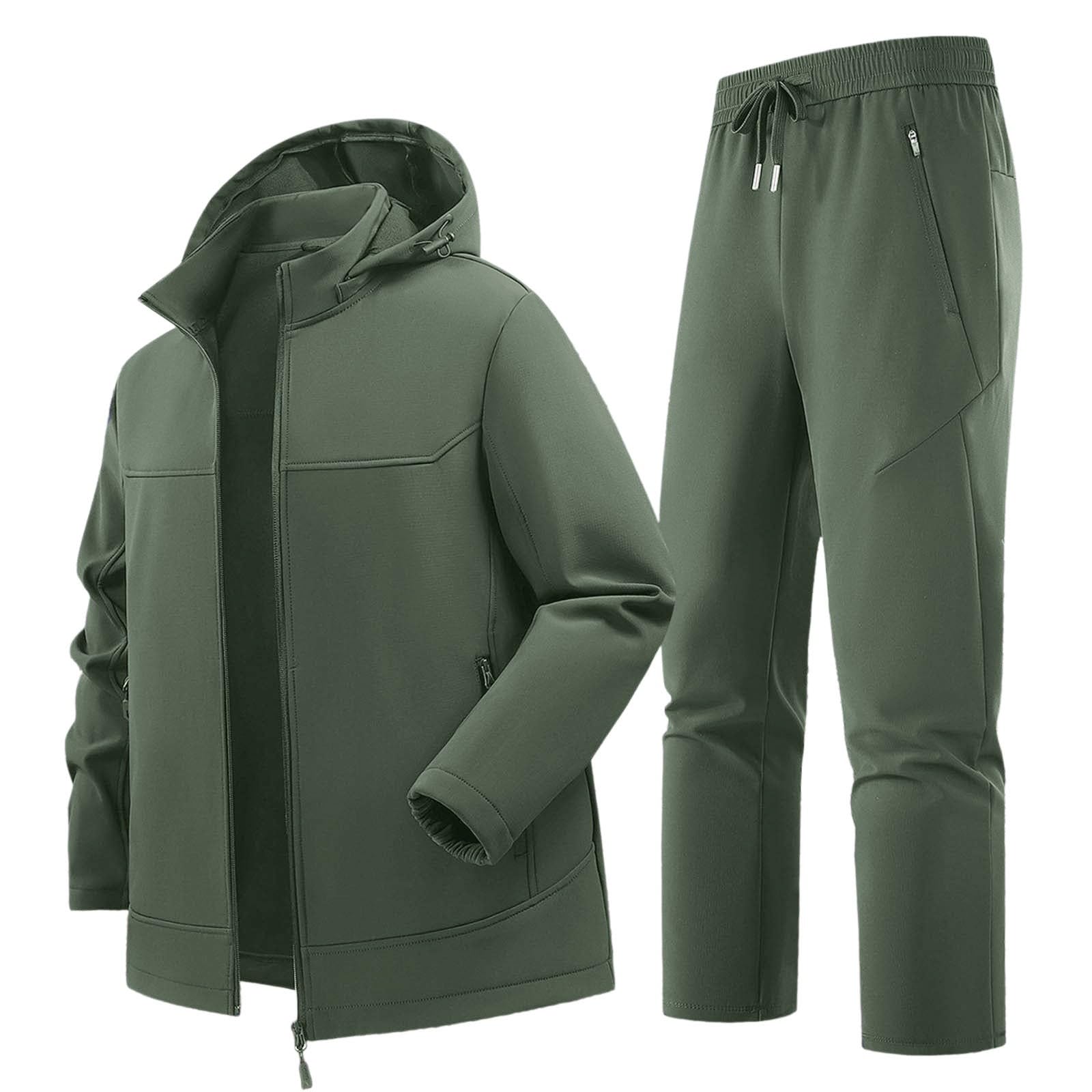 Traje de lluvia para hombre, ropa de exterior, juego de chubasquero impermeable, transpirable, chubasquero para camping, senderismo, viajes, ciclismo