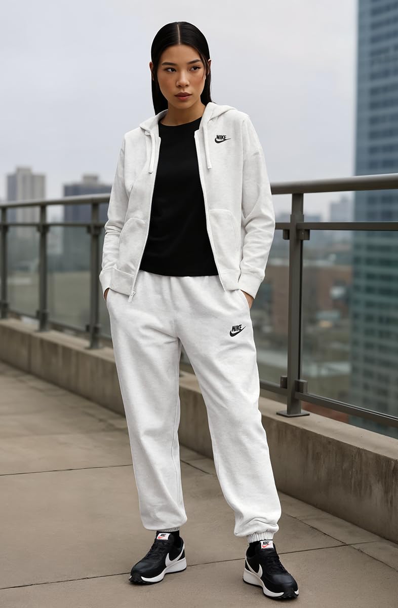 Amazon.com: Nike Women's Studio Fleece, Black/White, XX-Small