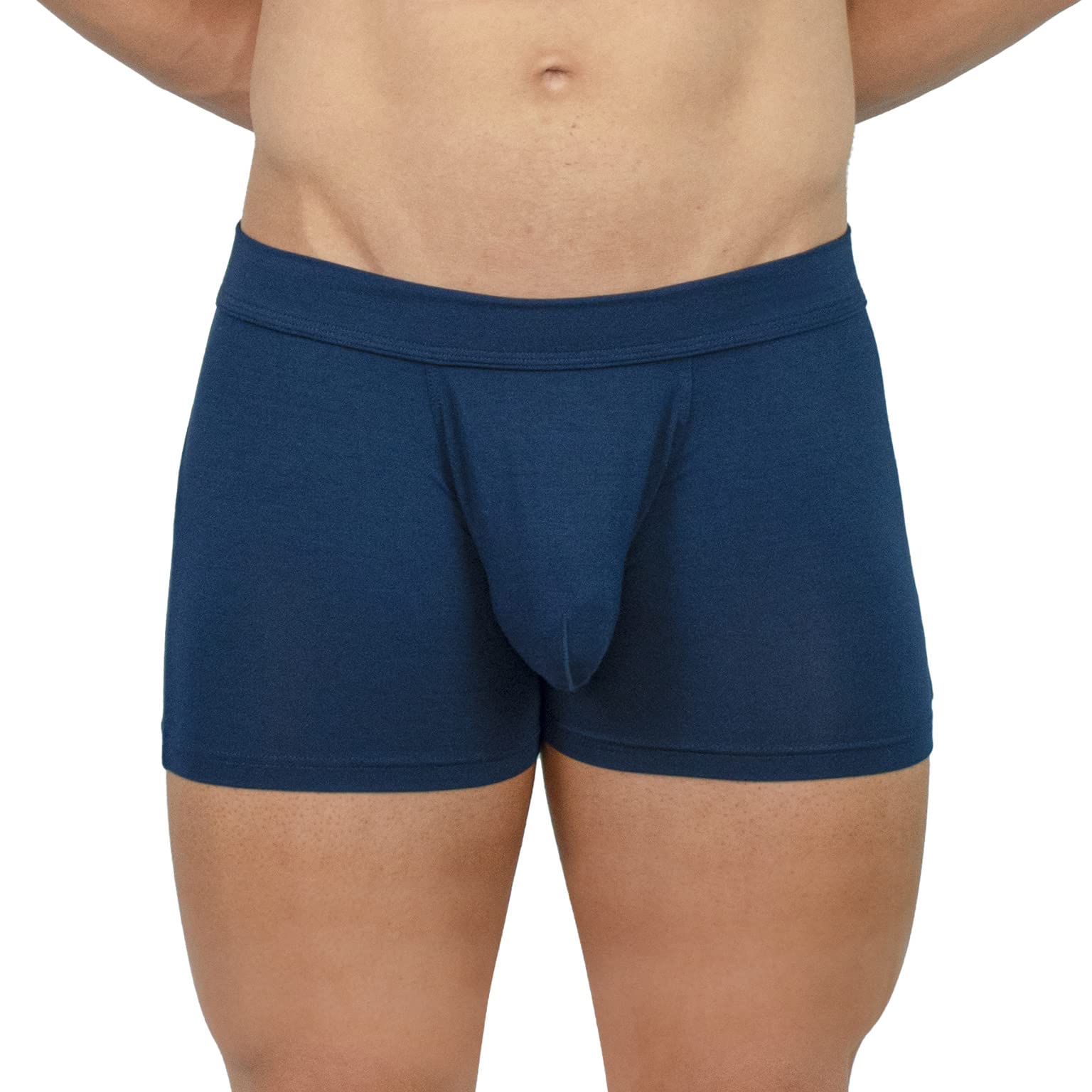 Obviously Men's Underwear 3 Inch Boxer Briefs EliteMan AnatoMAX (Midnight/3XL)
