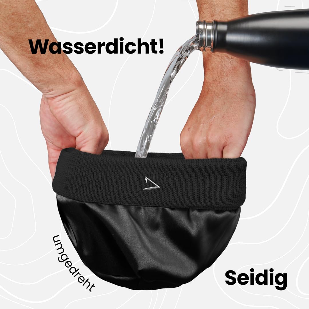 apol Merino MÜTZE - 100% australische Merinowolle, wasserdichte Membran, seidiges Futter, Metall-Logo - Premium Beanie