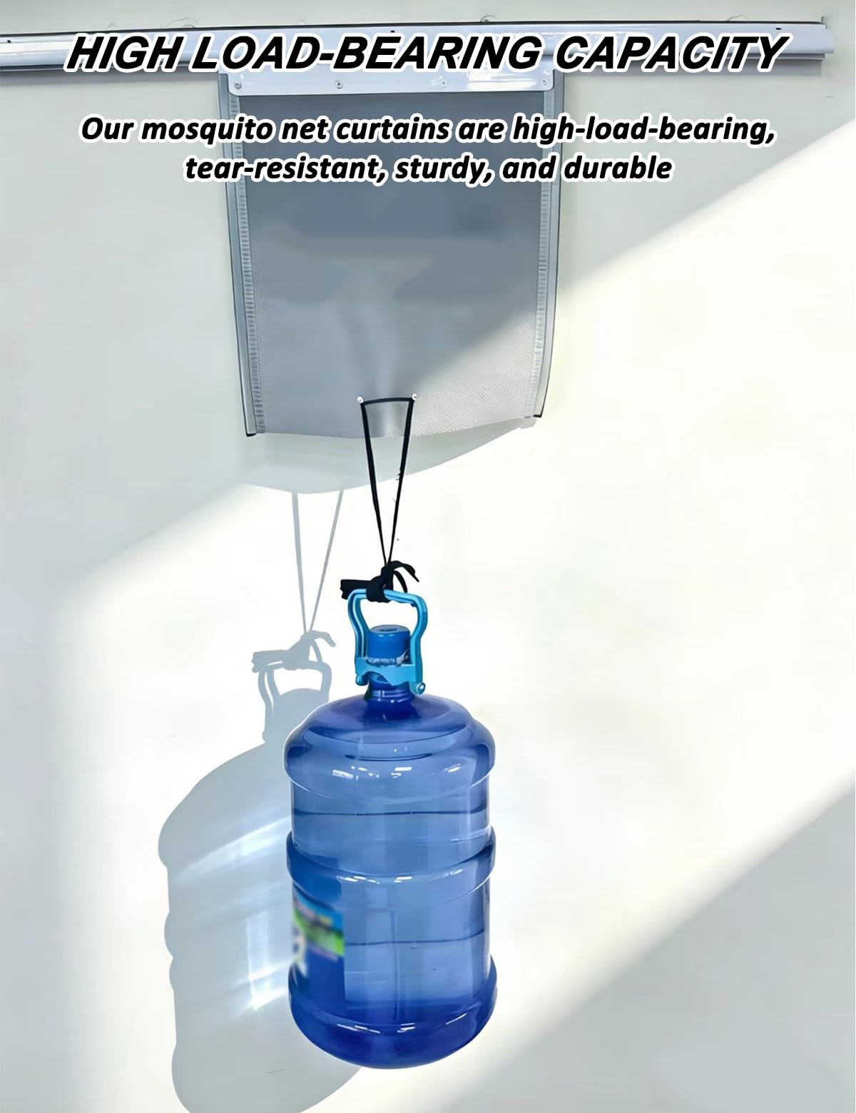 Zanzariera magnetica scorrevole per porta, chiusura automatica, tenda a rete resistente, tiene lontane mosche, zanzare e insetti, per uso commerciale