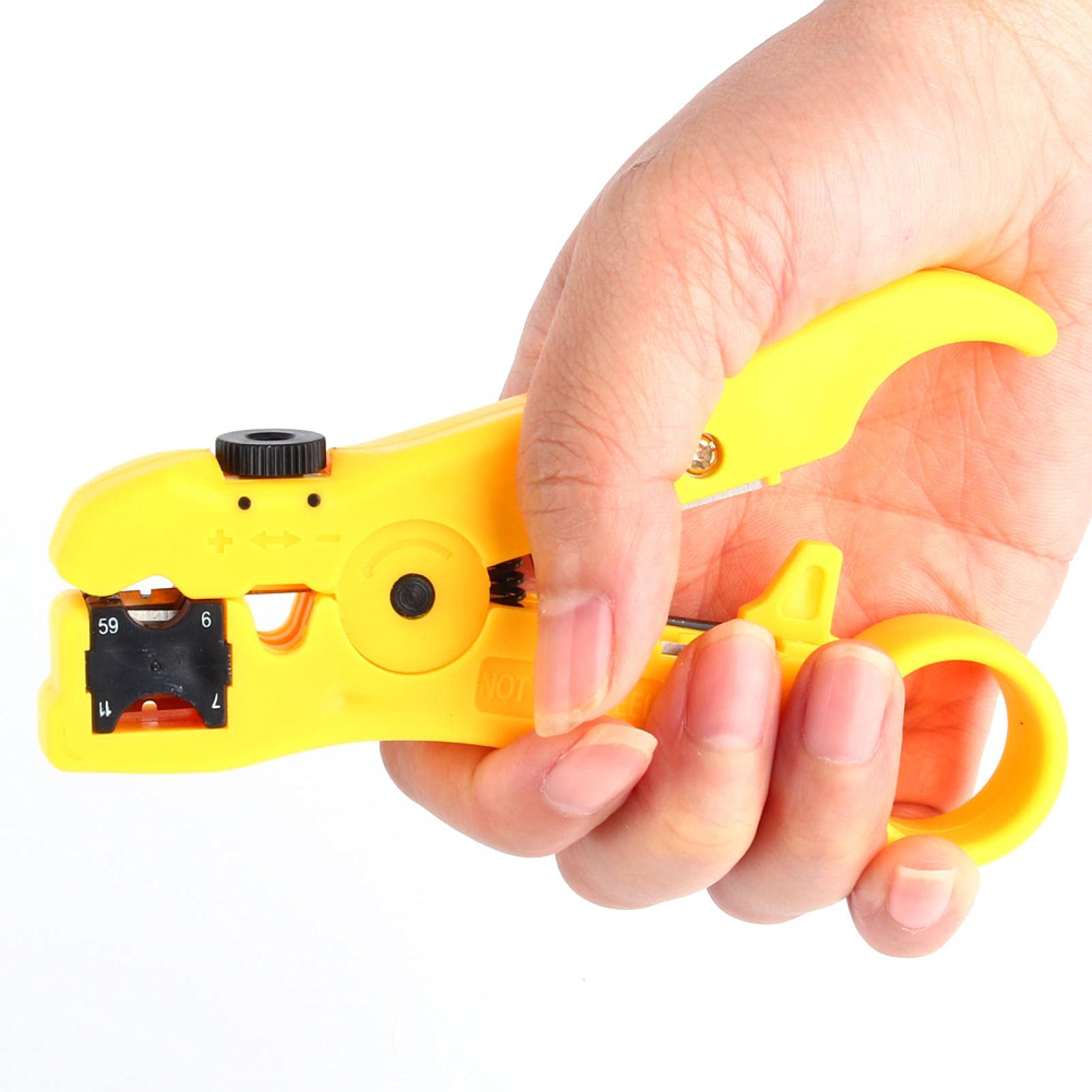 Outil De Dénudage Et De Coupe Coaxial Pour Dénudeur De Câbles