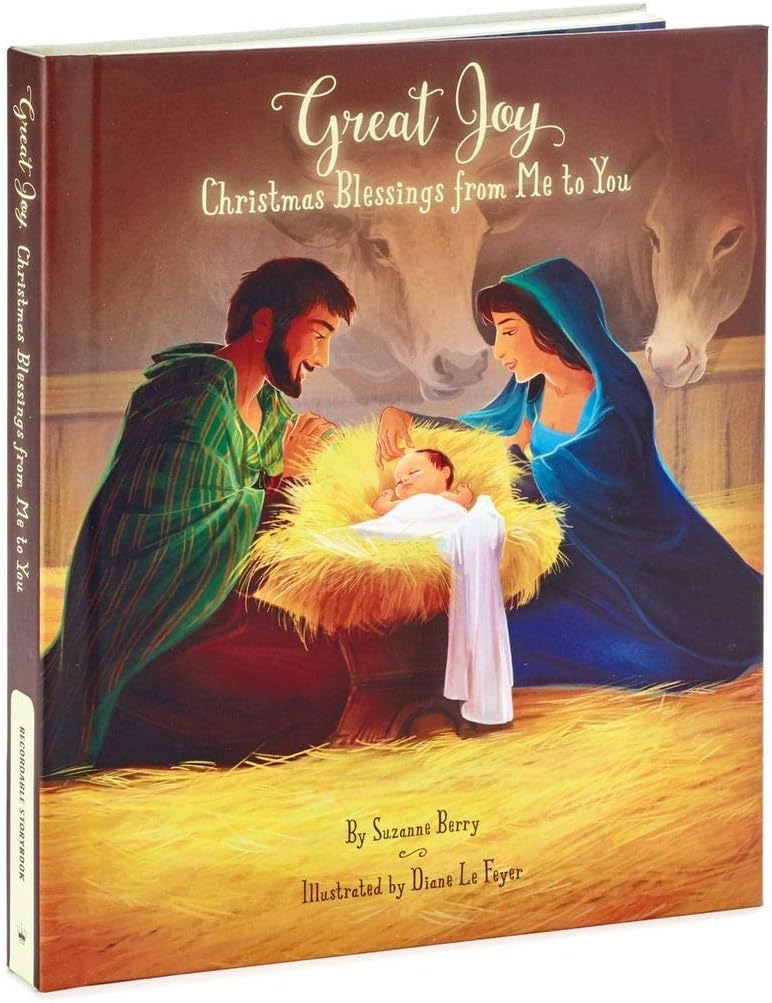 HMK Hallmark Gifts Book - Great Joy: A Book of Christmas Blessings Recordable Storybook