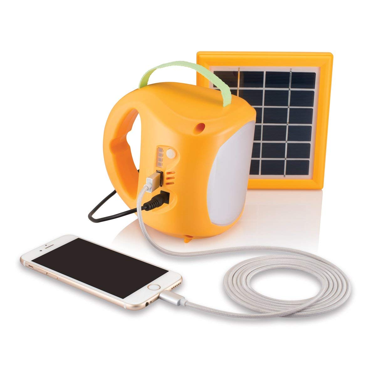 Agni Solar Systems Pvt. Ltd. Solar Lantern 1, Yellow u0026 White, Standard (AG-  004) : Amazon.in: Garden u0026 Outdoors