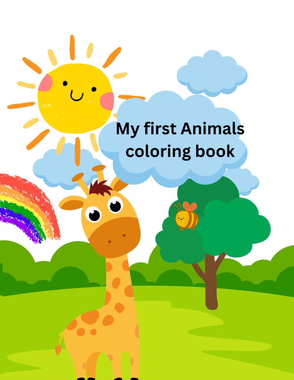 My first Animals coloring book