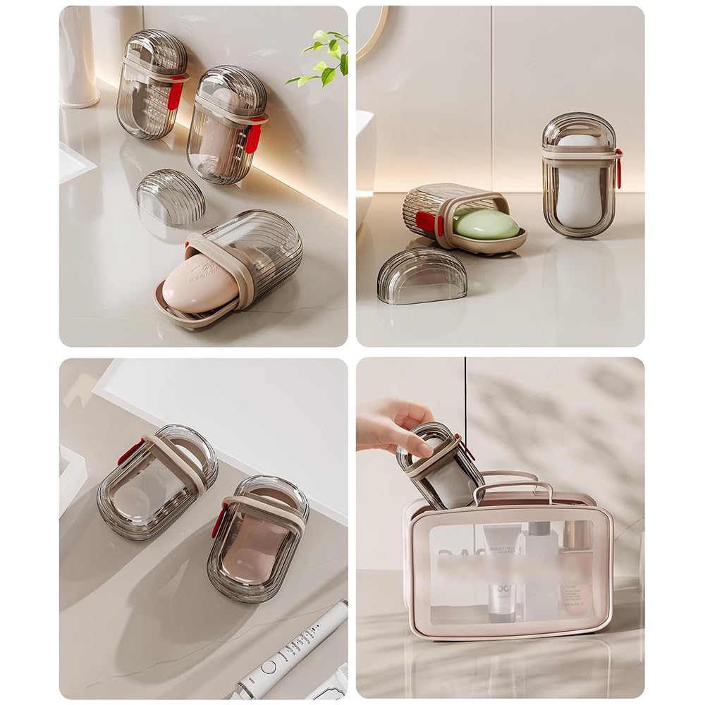 Lot De 4 Capuchons De Tête De Brosse à Dents De Voyage Pour Adultes Et